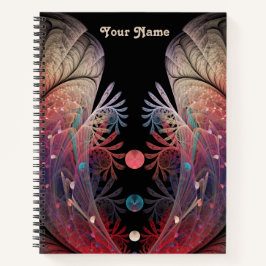 Jonglage抽象芸術モダンファンタジーフラクタル美術名 ノートブック