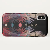 Jonglage抽象芸術モダンファンタジーフラクタル美術名 Case-Mate iPhoneケース (裏面(横))