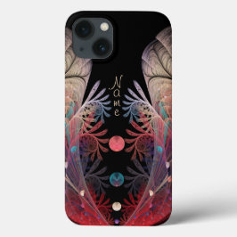 Jonglage抽象芸術モダンファンタジーフラクタル美術名 iPhone 13ケース