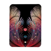 Jonglage Abstract Modern Fantasy Fractal Art マグネット (縦)