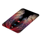 Jonglage Abstract Modern Fantasy Fractal Art マグネット (左側)