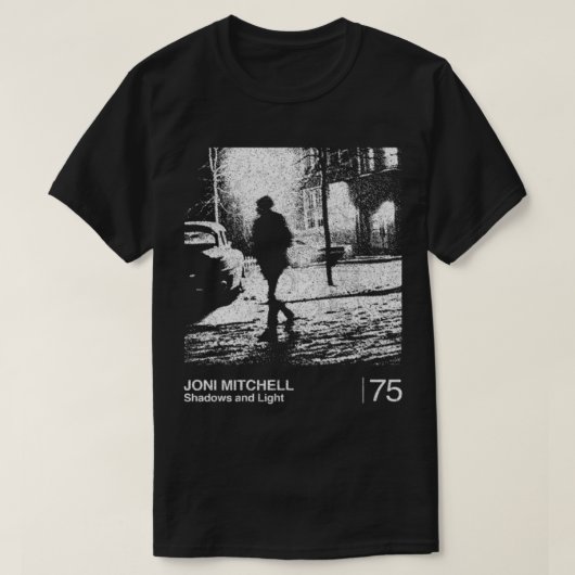 Joni Mitchell T-ShirtJoni Mitchell _ Minimalist Gr Tシャツ (デザイン正面)