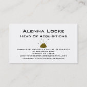 Jonnyのその場でエーカー 名刺 (裏面)