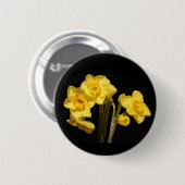 Jonquilによってはバッジが開花します 缶バッジ (正面&裏面)