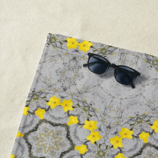 Jonquil Harmony Wheel  ビーチタオル (インサイチュ)