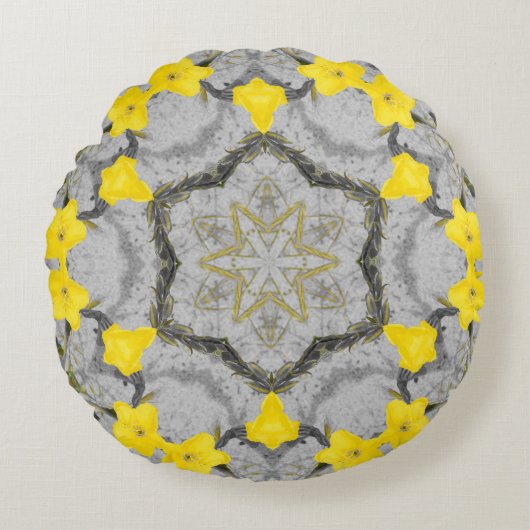 Jonquil Harmony Wheel  ラウンドクッション (正面)