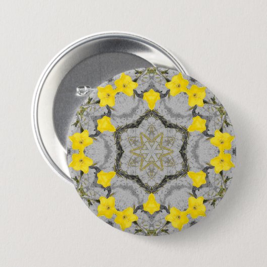 Jonquil Harmony Wheel  缶バッジ (正面&裏面)