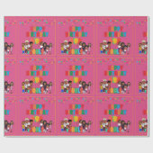 JOOLS TVピンク®️ラッピング紙 ラッピングペーパー (フラット)