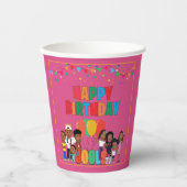 JOOLS TVピンク®️紙カップ 紙コップ (正面)