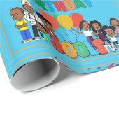 JOOLS TVブルー®️ラッピング紙 ラッピングペーパー (ロールコーナー)