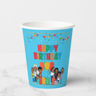 JOOLS TVブルー®️8オズ紙カップ 紙コップ