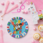 JOOLS TV ®️ Blue 7のデザートプレート ペーパープレート (パーティー)