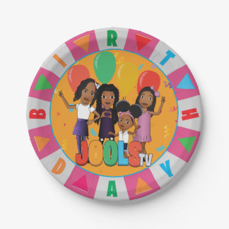 JOOLS TV ®️ Pink 7 in Desertプレート ペーパープレート