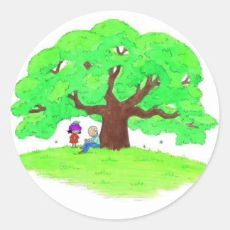 JooneとGrandpaスタンプ ラウンドシール