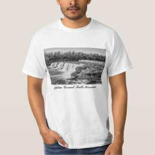 Joplinグランド秋概要グレースケールTシャツ Tシャツ