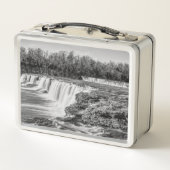 Joplin Grand滝概要グレースケール メタルランチボックス (裏面)