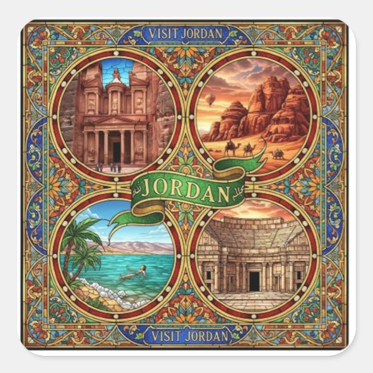 JORDAN スクエアシール (正面)