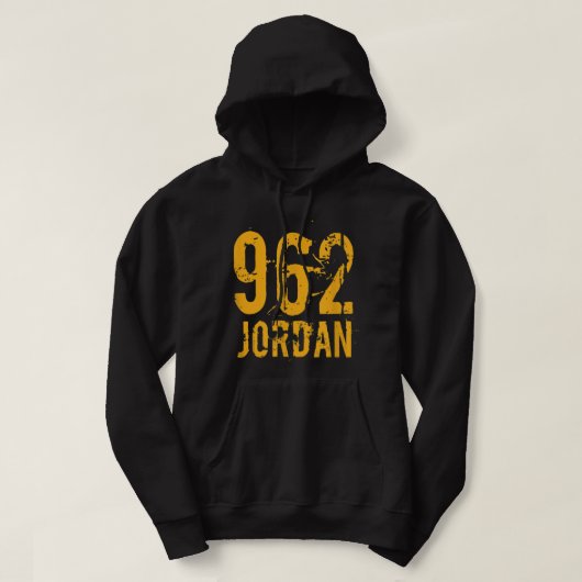 Jordan 962市外局番 パーカ (デザイン正面)