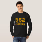Jordan 962 T-Shirt Distressed Country Area Code Te Tシャツ (正面フル)