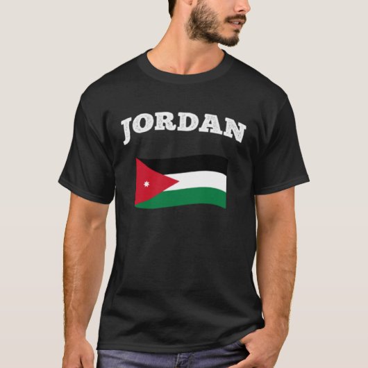 JORDAN Flag Sport Competition Proud Vacation Souve Tシャツ (正面)