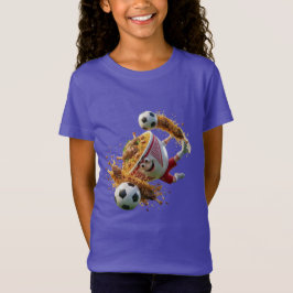 Jordan Mansaf Food Soccer Mascot T-Shirt - Group J Tシャツ