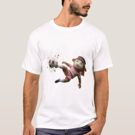 Jordan Mansaf Soccer Mascot Football Fan Apparel Tシャツ