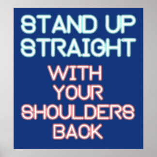 Jordan Peterson：まっすぐ立って… ポスター