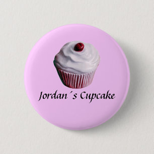 Jordan´sのカップケーキ 缶バッジ