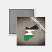 Jordanien マグネット (正面/裏面)