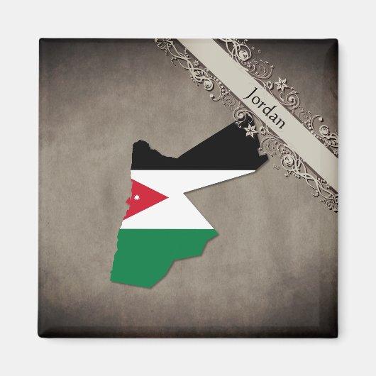 Jordanien マグネット (正面)