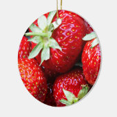 Jordgubbar セラミックオーナメント (左)