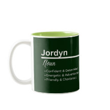 Jordyn 名前入り コーヒーマグ
