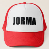 Jorma キャップ (正面)