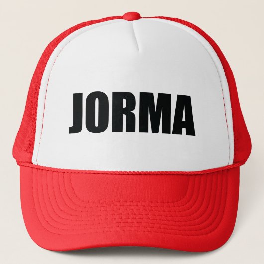 Jorma キャップ (正面)