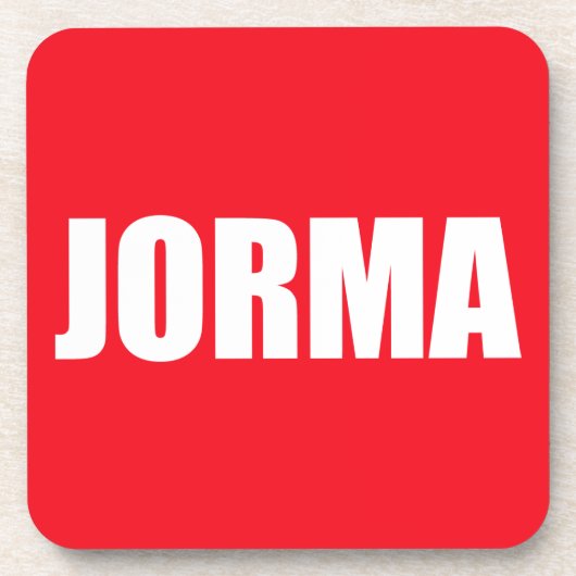 Jorma コースター (正面)