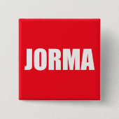 Jorma 缶バッジ (正面)