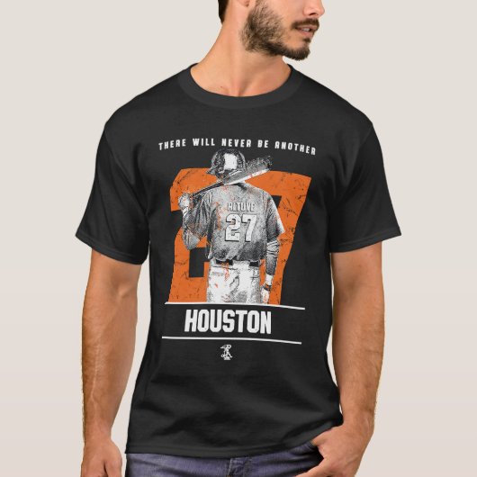 Jose Altuve 二度と来ない ファッション Tシャツ (正面)