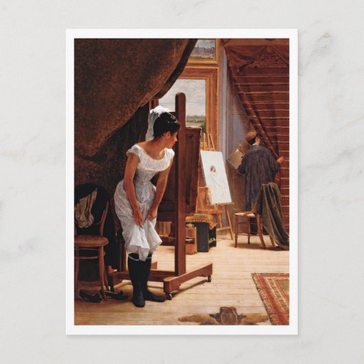 Jose Ferraz Almeida Jr. The Invotune ポストカード (正面)