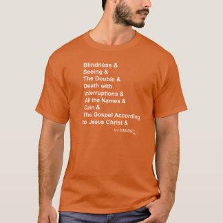 Jose Saramago Tシャツ