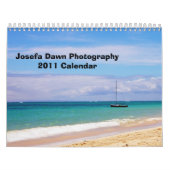 Josefaの夜明けの写真撮影2011のカレンダー カレンダー (カバー)