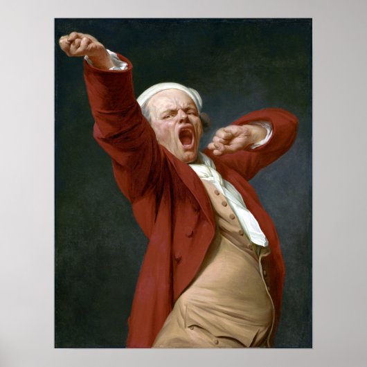 Joseph Ducreux Self portrait, Yabowing ポスター (正面)