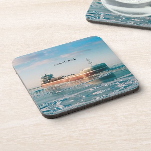 Joseph L. 6台のプラスチック懸命コースターのブロックセット コースター (左側)