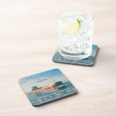 Joseph L. 6台のプラスチック懸命コースターのブロックセット コースター (右側)