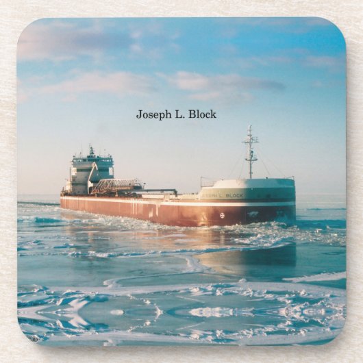 Joseph L. 6台のプラスチック懸命コースターのブロックセット コースター (正面)