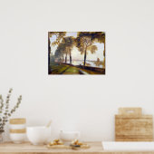 Joseph Mallord William Turner Mortlake Terrace ポスター (キッチン)