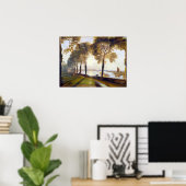 Joseph Mallord William Turner Mortlake Terrace ポスター (ホームオフィス)