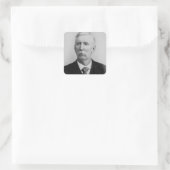 Joseph McCoy (1837-1915) （b/w写真） スクエアシール (バッグ)