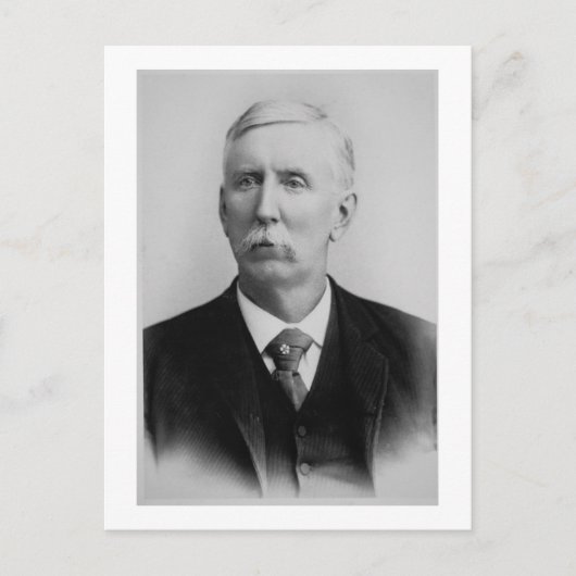 Joseph McCoy (1837-1915) (b/w写真) ポストカード (正面)