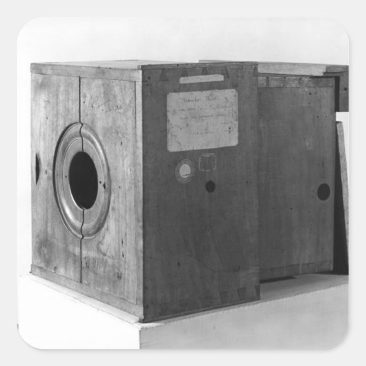 Joseph Nicephore Niepceのカメラ， c.1816-22 スクエアシール (正面)