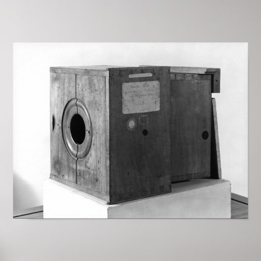 Joseph Nicephore Niepceのカメラ， c.1816-22 ポスター (正面)